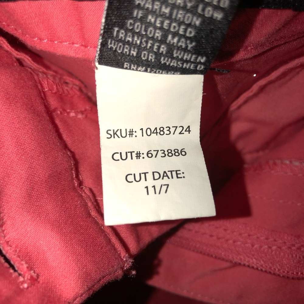 Torrid pink shorts size 18 Cotton blend 98% - Picture 7 of 10